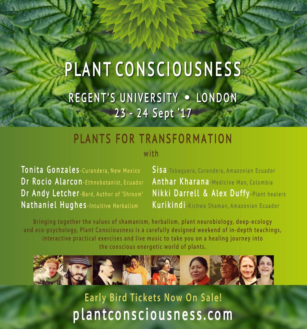 Plant Consciousness Event The Plant Medicine School